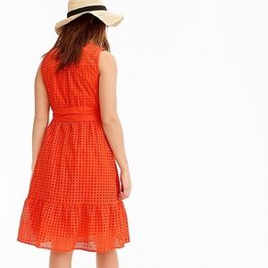 orange checkered dress Sunset Dream Checkered Knit Dress